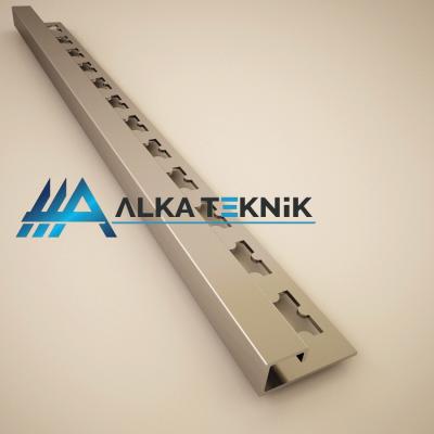 AL-S203 Paslanmaz Seramik Profili  U Bitim