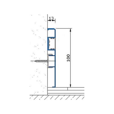 Alüminyum Süpürgelik - AL-S100LEED2